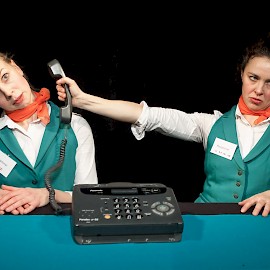 RECEPTIONISTS | In the photo: Inga Björn and Kristiina Tammisalo | Photo: Bambu