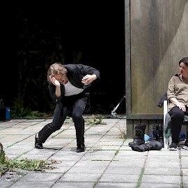 SOME DISCUSSIONS ON MEANING | In the photo: Jyrki Karttunen & Elina Knihtilä | Photo: Pate Pesonius
