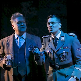 THE VISITOR OR A FIEND ON A SUMMER NIGHT | In the photo: Jarkko Tiainen & Konsta Laakso | Photo: Mika Hiltunen